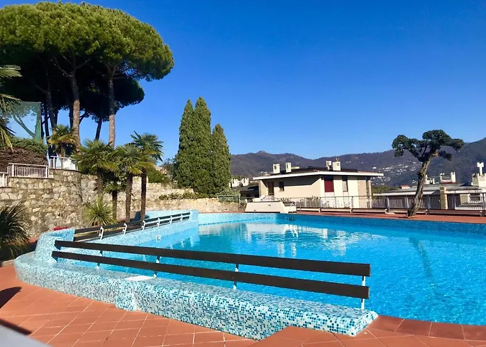 Apartman The Dolphin - Big With View In With Pool Rapallo